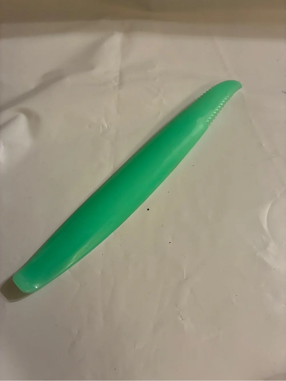Tupperware Vintage lettuce fruit corer Green Plastic Trim Tool